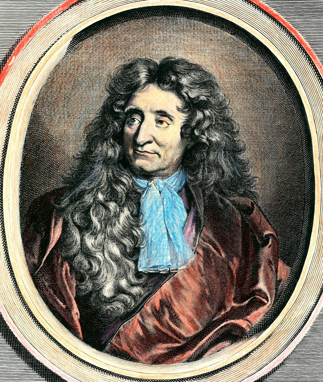 Portrait of Jean de La Fontaine by Unknown artist