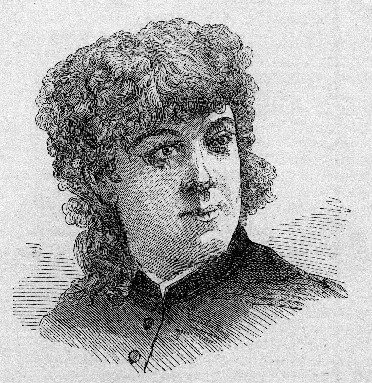 Portrait of Jeanne Samary, French Comedian (1879) by Unknown artist