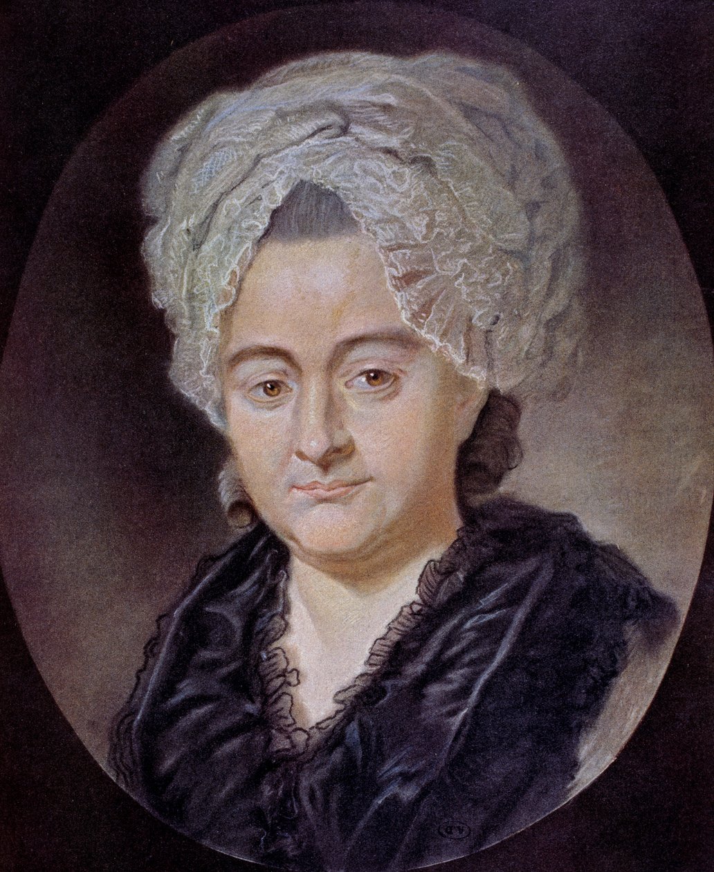 Portrait of Katharina Elisabeth Textor by Unknown artist