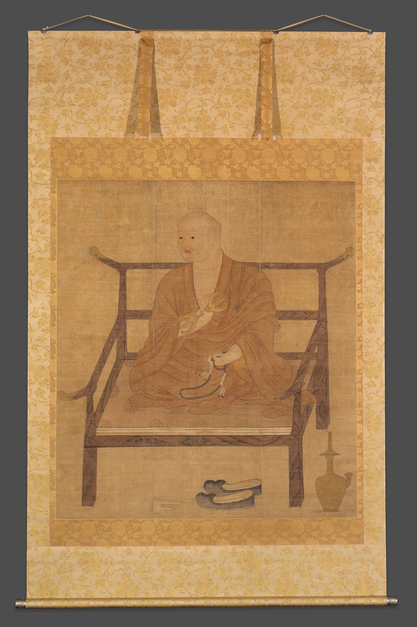 Portrait of Kobo Daishi (Kukai) by Unknown artist