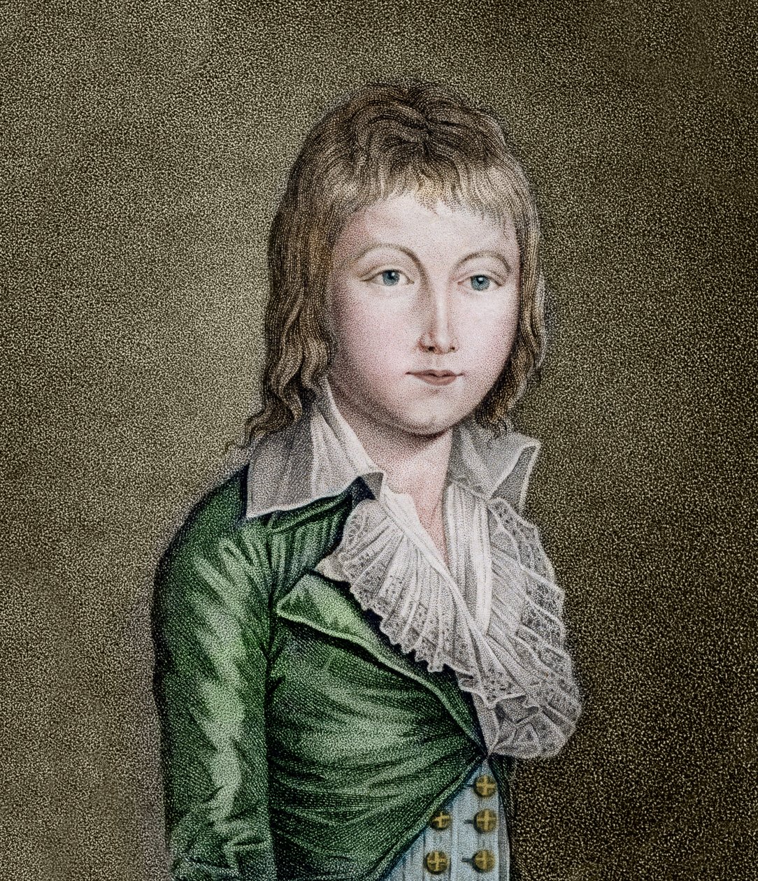 Portrait of Louis XVII (1785-1795), the Dauphin of France by Unknown artist