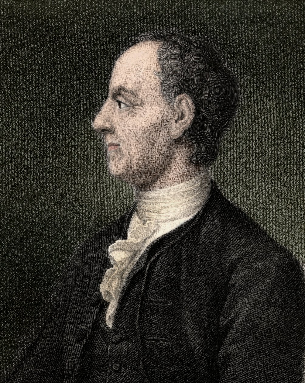 Portrait of Leonhard Euler, Swiss mathematician by Unknown artist