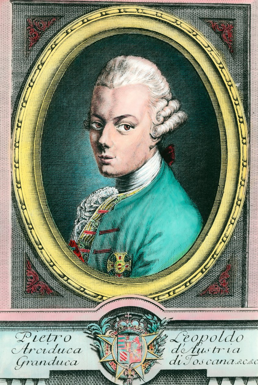 Portrait of Leopold II of Austria, Grand Duke of Tuscany by Unknown artist