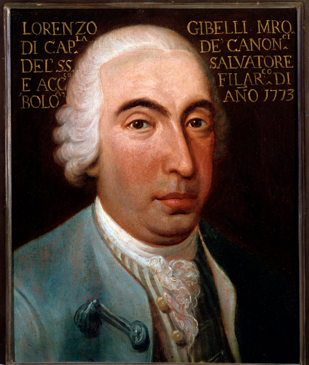 Portrait of Lorenzo Gibelli, Italian Composer, Castrato (1773) by Unknown artist