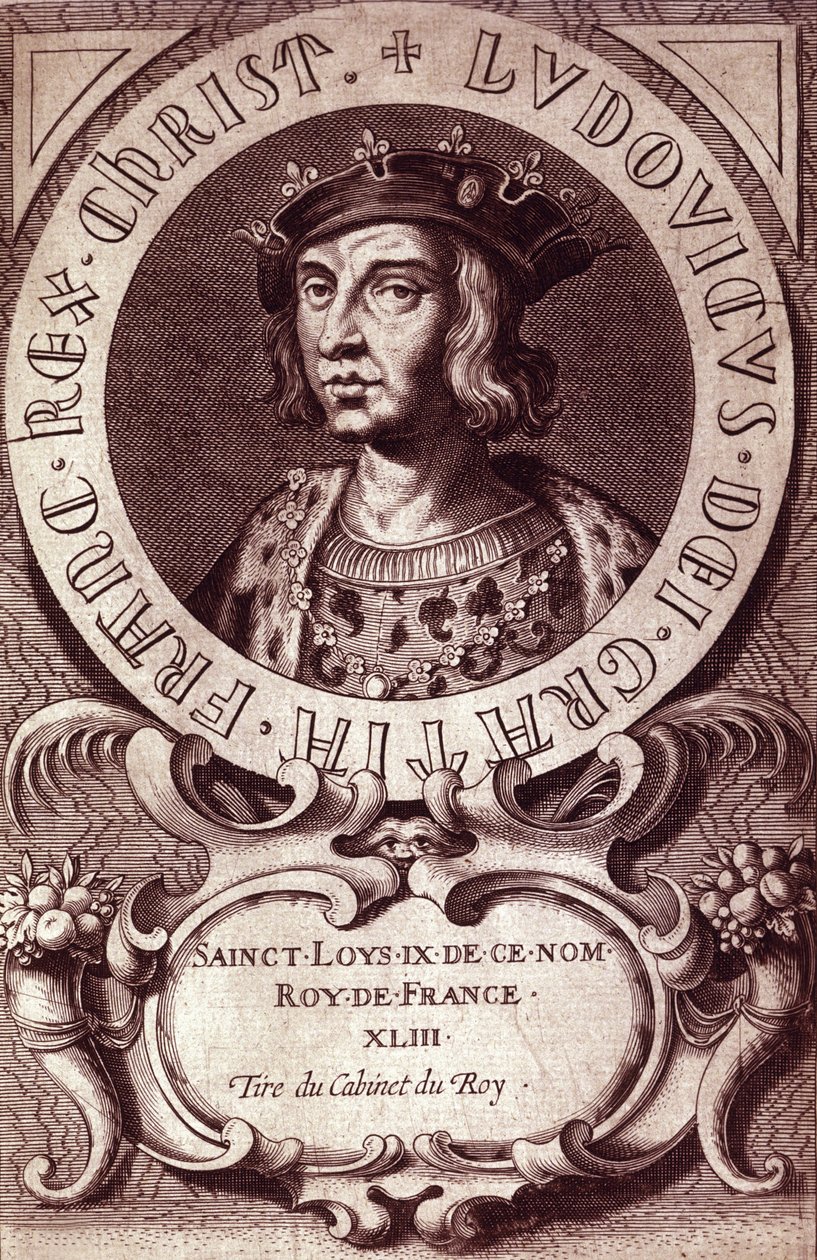 Portrait of Louis IX or Saint Louis (1214 - 1270) by Unknown artist