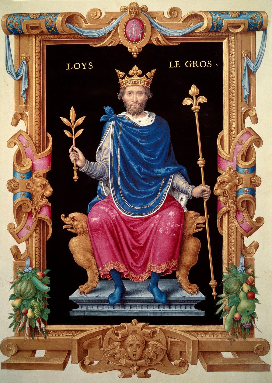 Portrait of Louis VI Known as 