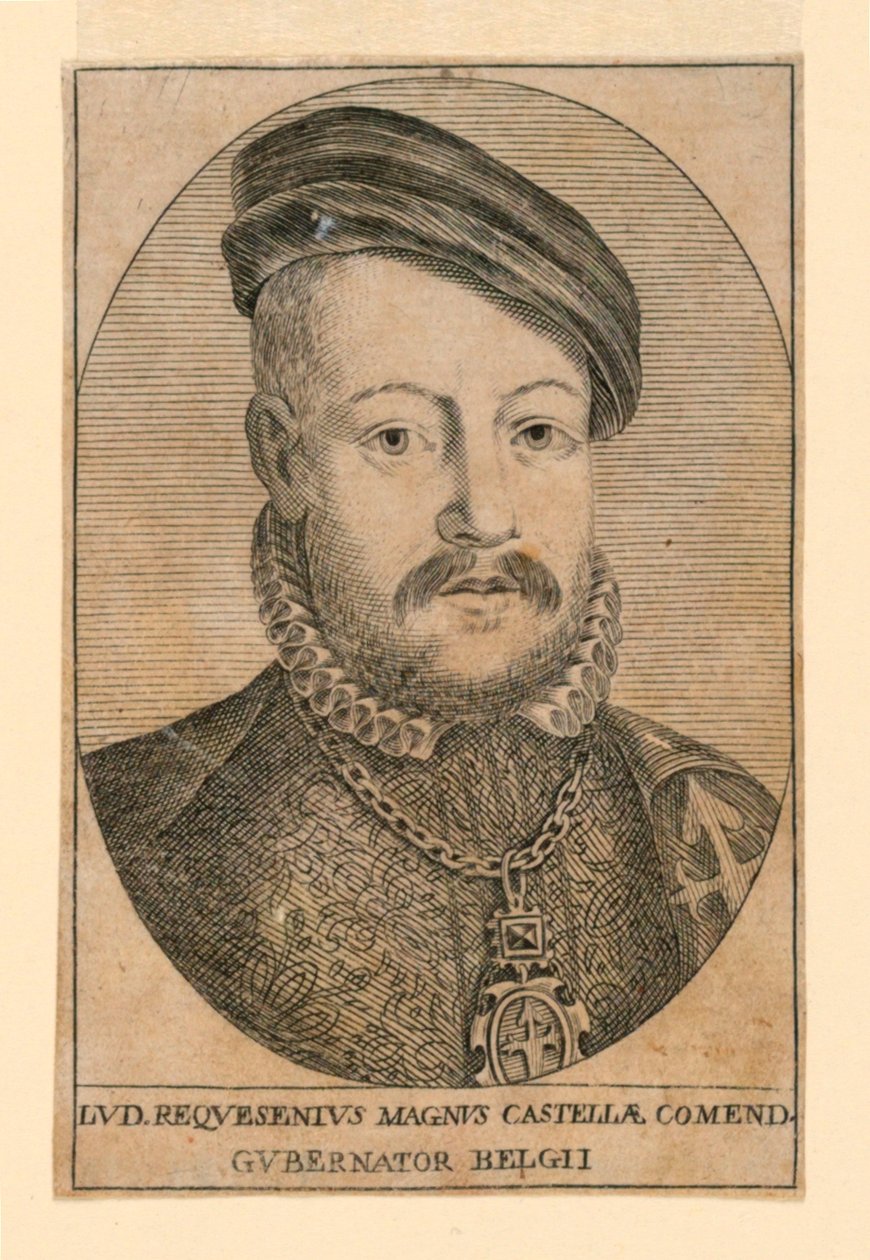 Portrait of Luis de Requesenius (d. 1576) by Unknown artist