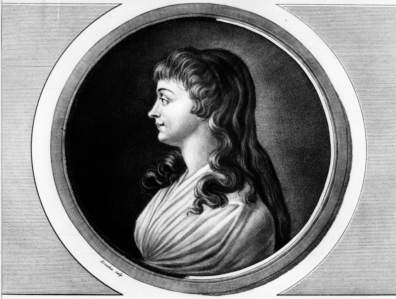 Portrait of Marie-Jeanne Phelippon, Wife of Roland de La Platiere by Unknown artist