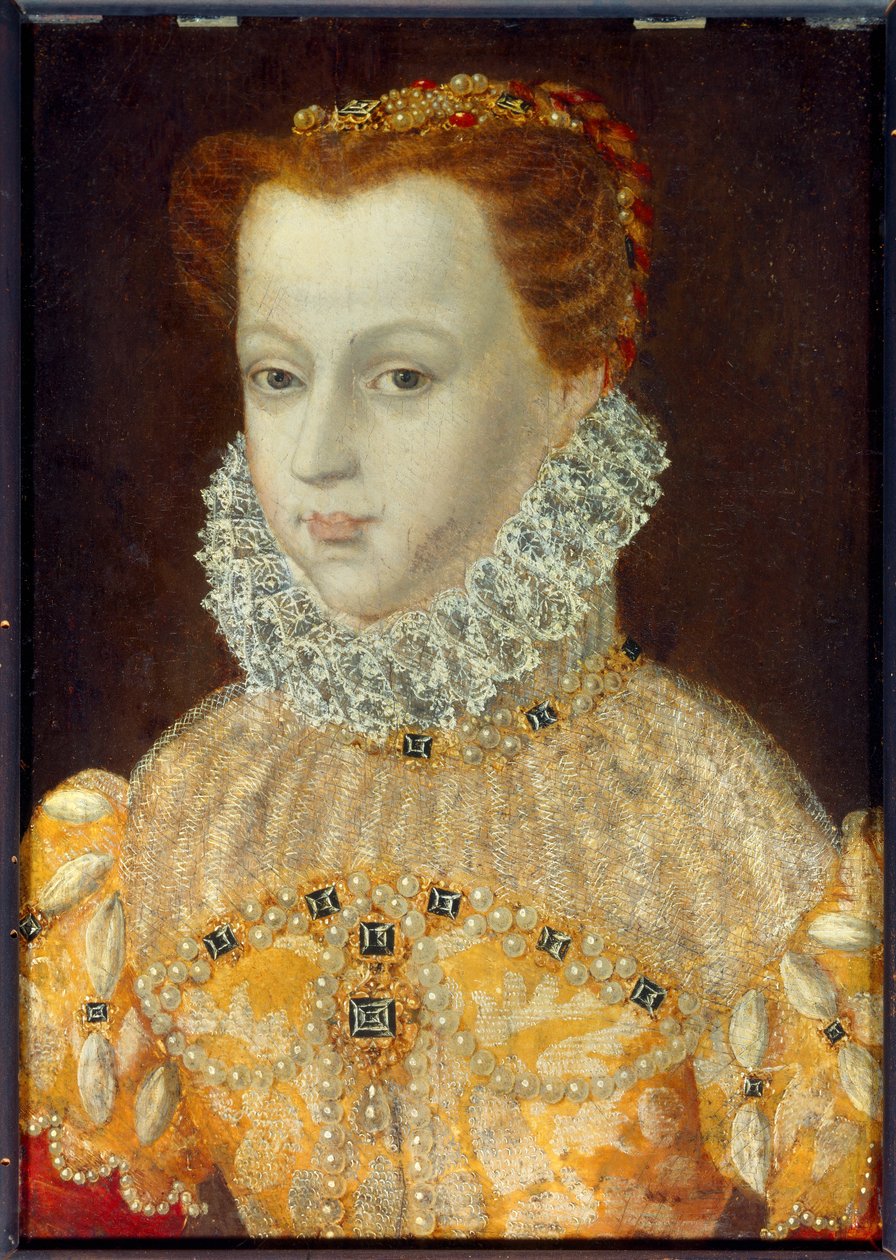 Portrait of Marie Stuart, Queen of France and Scotland by Unknown artist