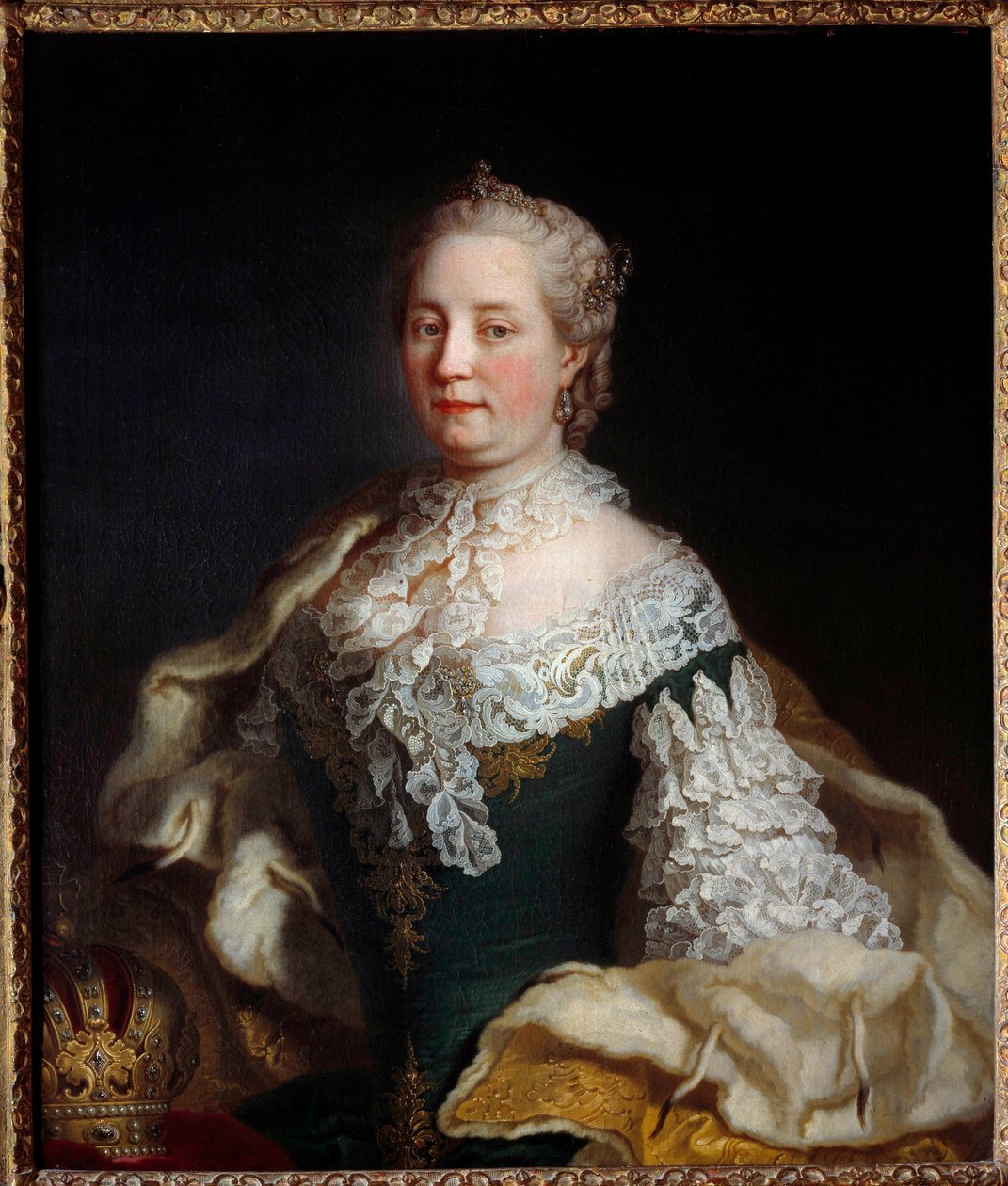 Portrait of Maria Theresa of Austria Habsburg-Lorraine (Maria Theresa I of Hungary) by Unknown artist