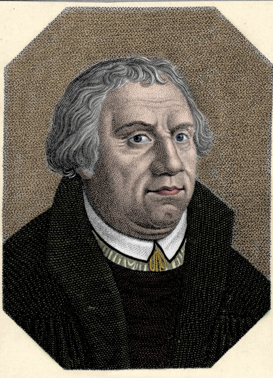 Portrait of Martin Luther by Unknown artist