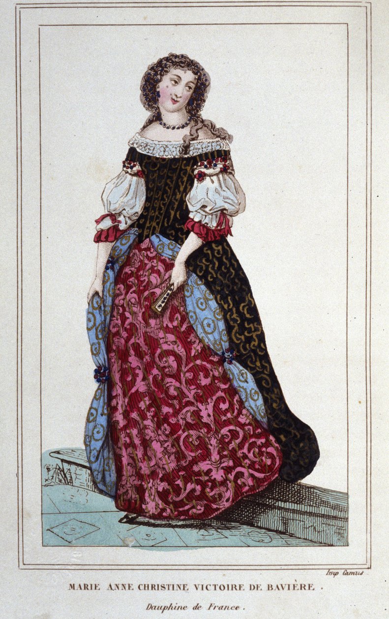 Portrait of Mary-Anne-Christine of Bavaria, Munich by Unknown artist