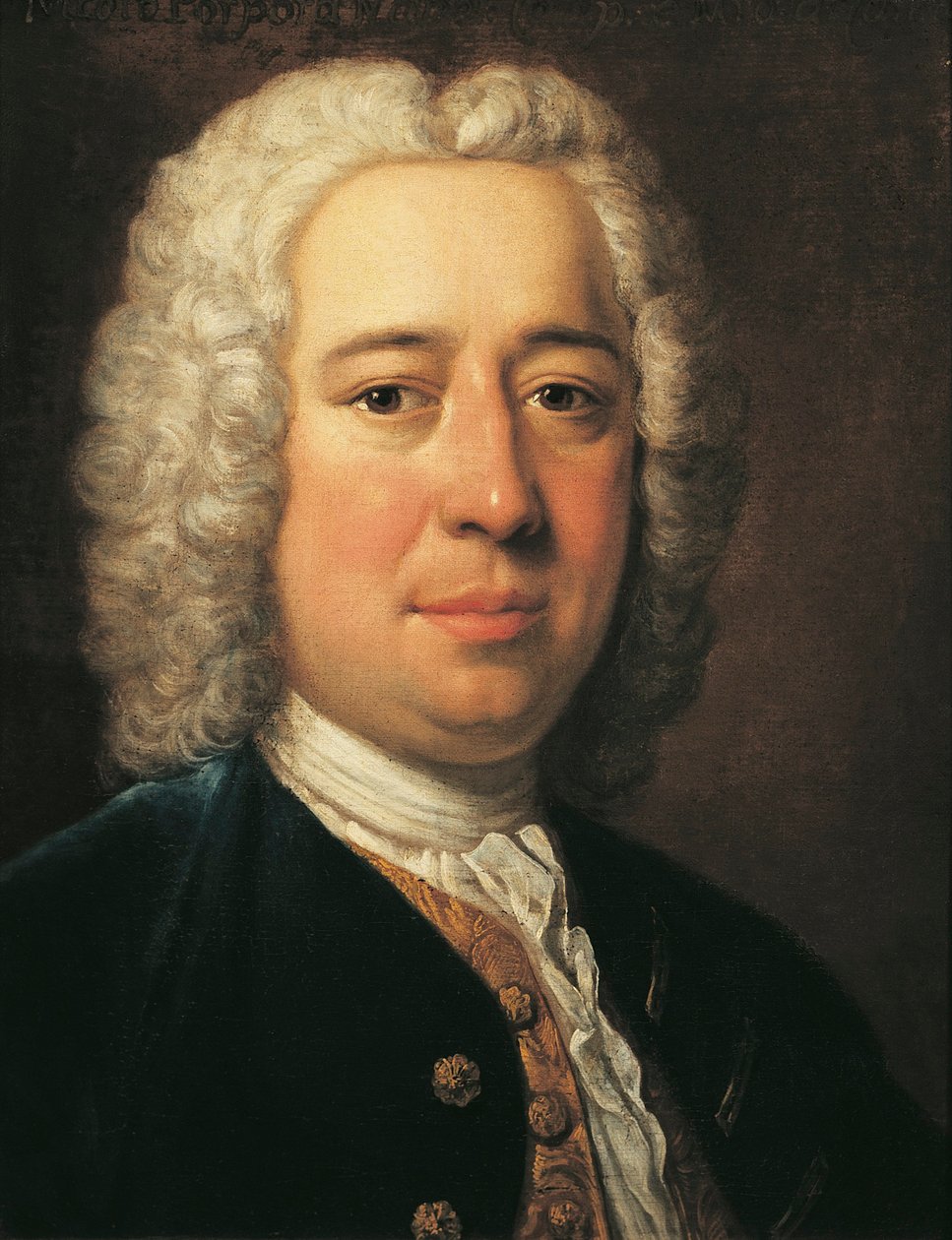 Portrait of Nicola Antonio Porpora by Unknown artist