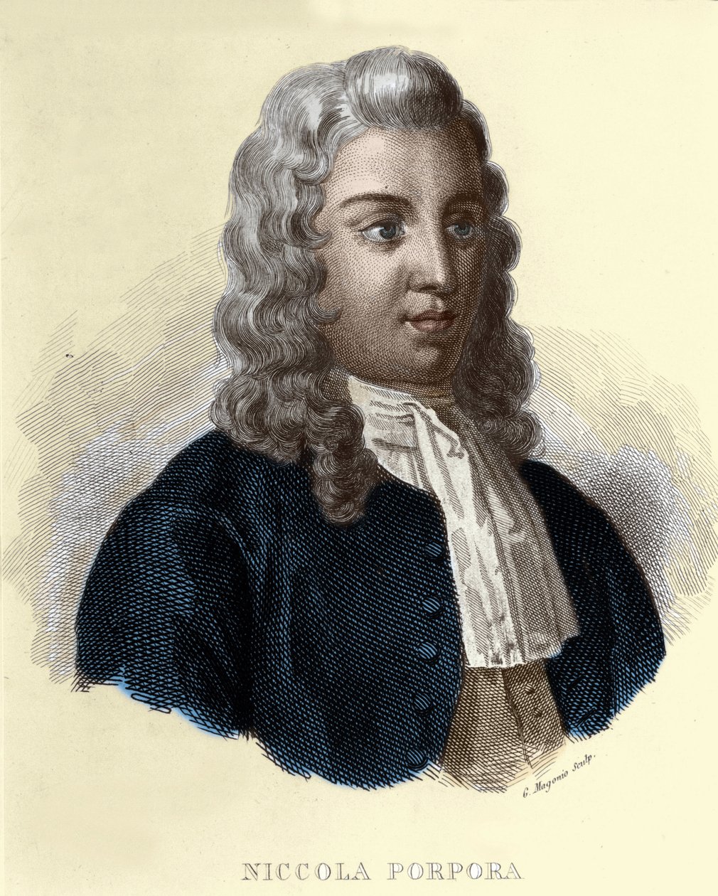 Portrait of Nicola Antonio Porpora, Italian composer by Unknown artist