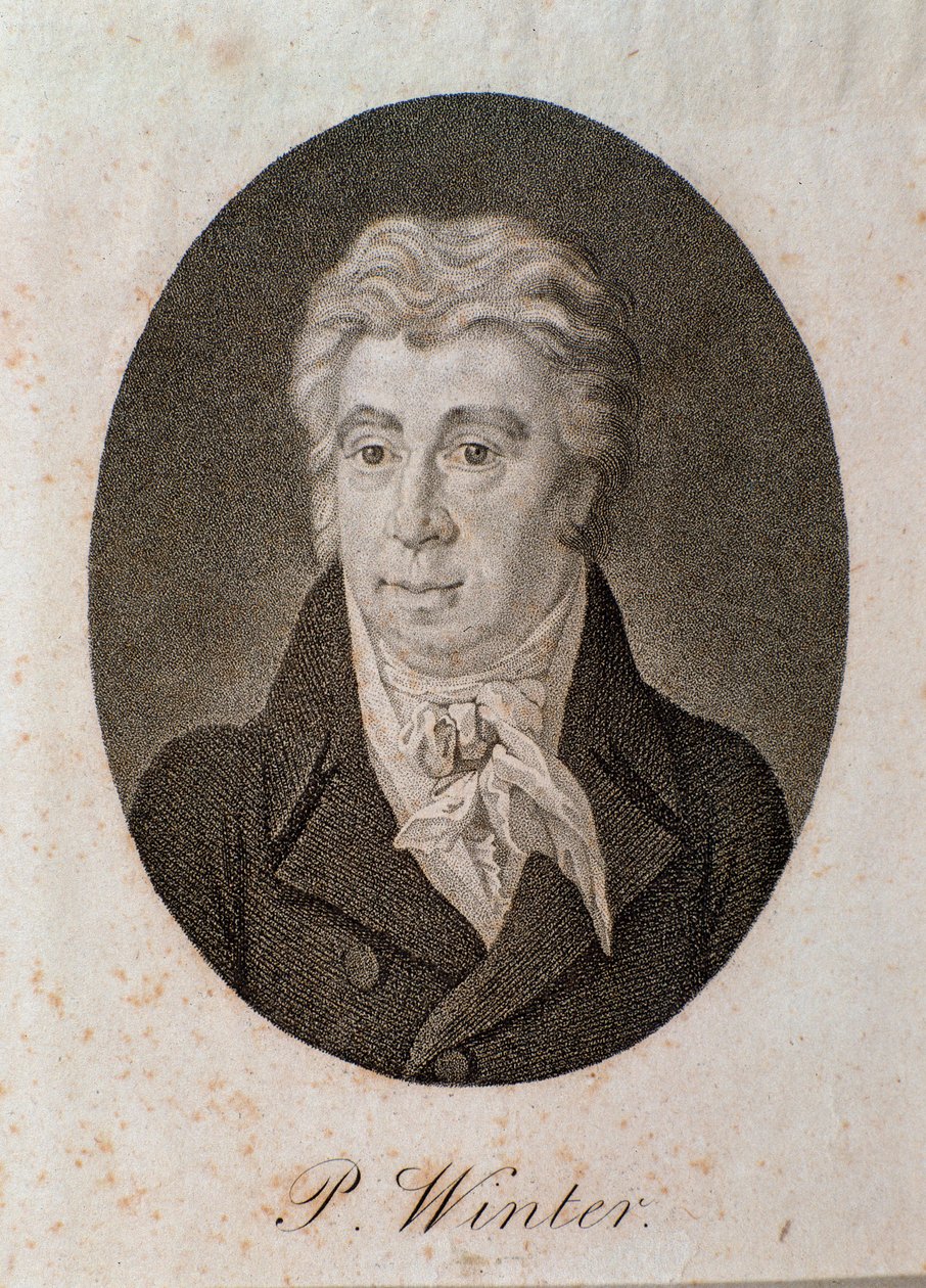 Portrait of Peter Winter by Unknown artist