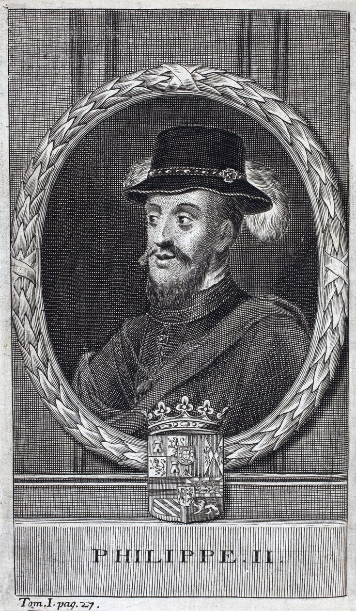 Portrait of Philip II of Spain (1527-1598), King of Spain and Portugal by Unknown artist