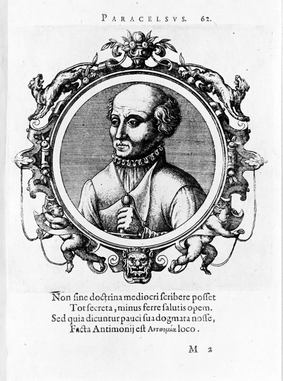 Portrait of Philipp Aureolus Theophrast Bombast von Hohenheim Paracelsus by Unknown artist