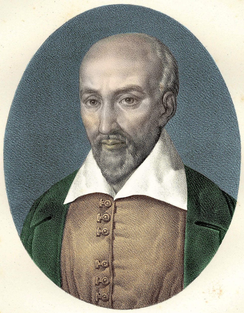 Portrait of Pierre Charron, French Moralist by Unknown artist