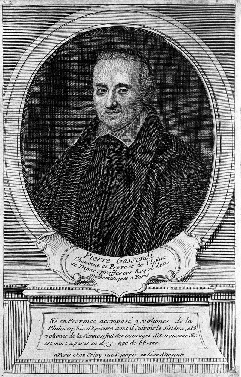 Portrait of Pierre Gassendi, philosopher and scholar by Unknown artist