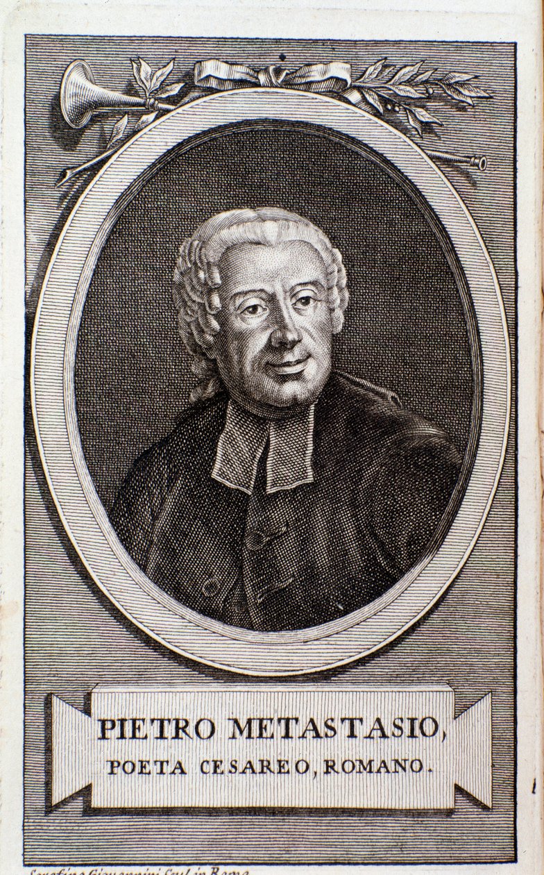 Portrait of Pietro Metastasio by Unknown artist
