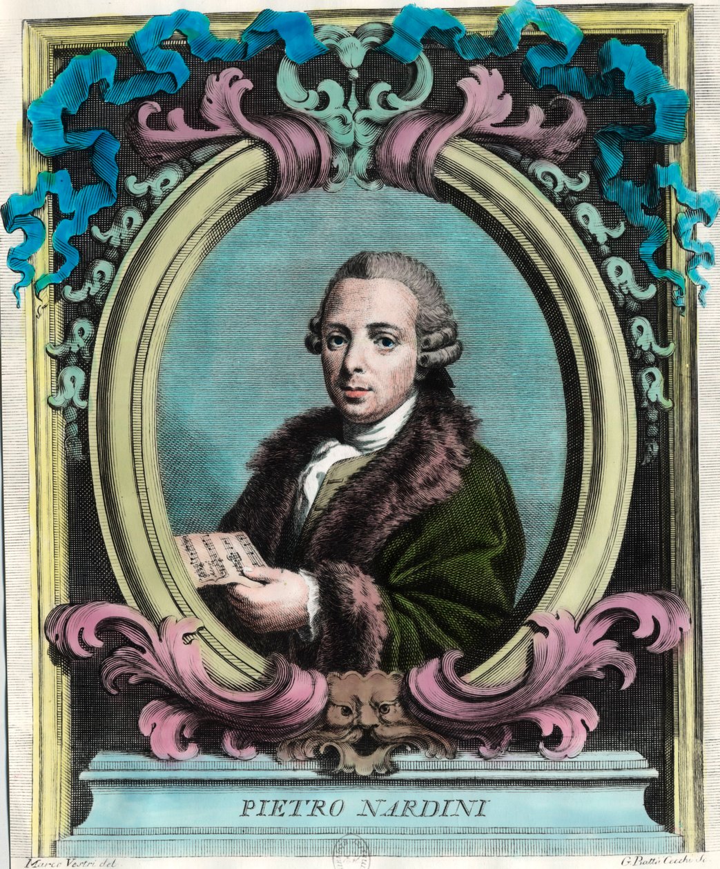Portrait of Pietro Nardini by Unknown artist
