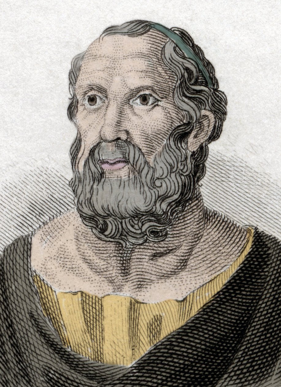 Portrait of Plato (428-348 BC), philosopher of ancient Greece by Unknown artist