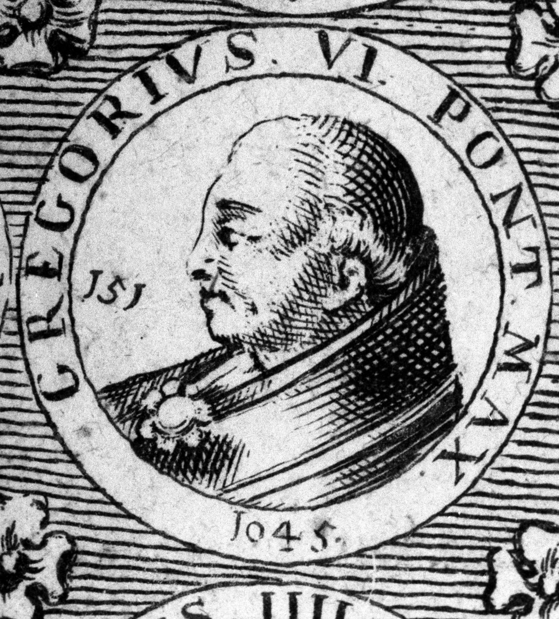 Portrait of Pope Gregoire VI by Unknown artist