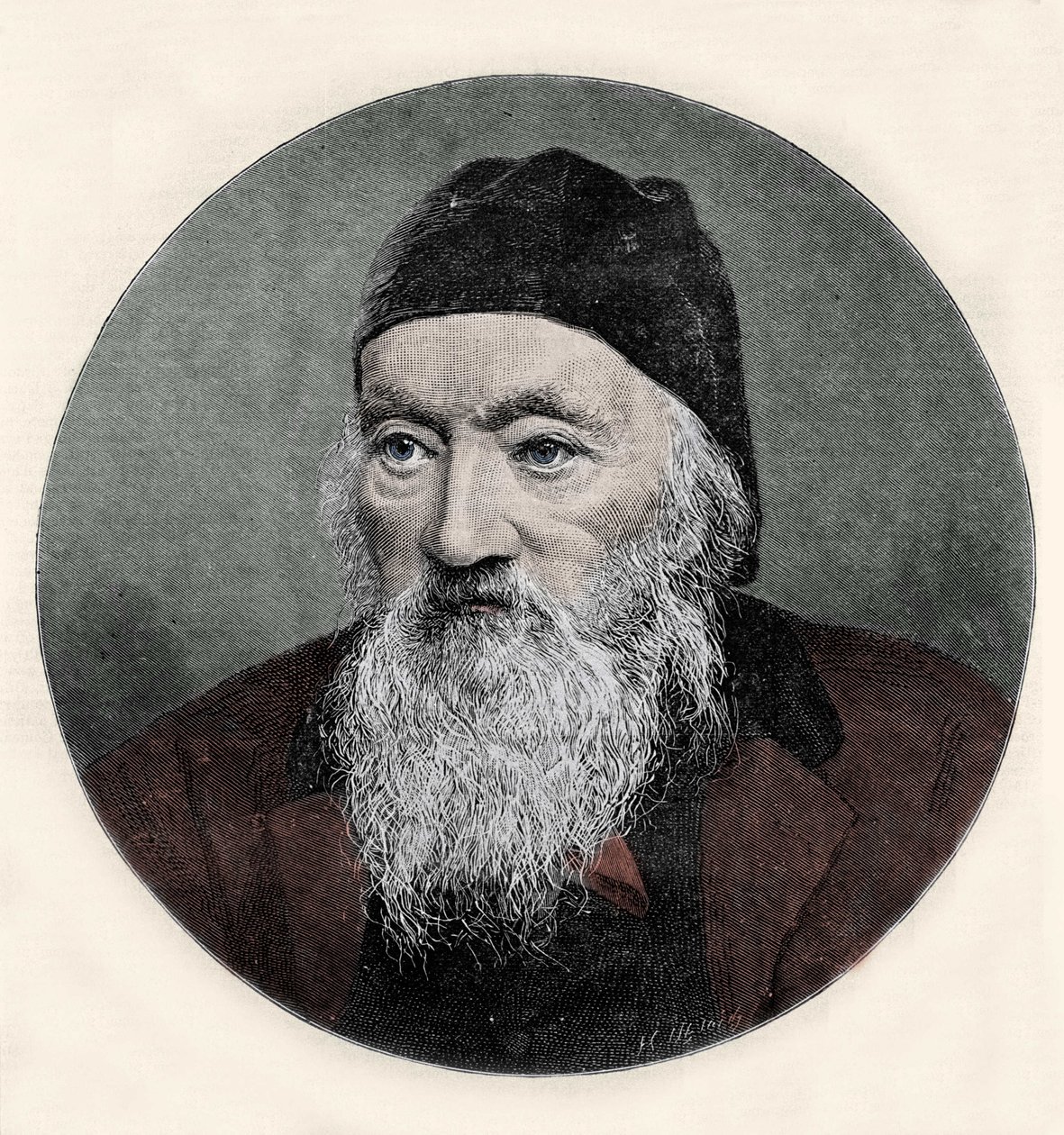Portrait of Richard Owen (1810-1890), English naturalist. by Unknown artist
