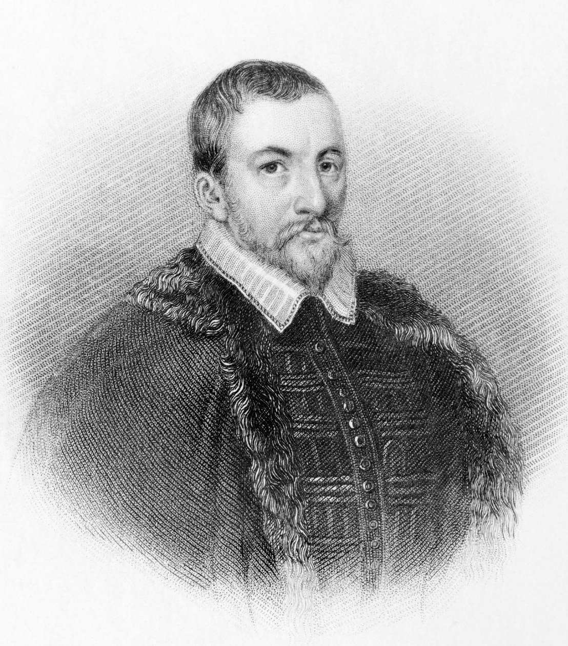 Portrait of Sir Thomas Bodley, English diplomat and scholar (1545-1613) by Unknown artist