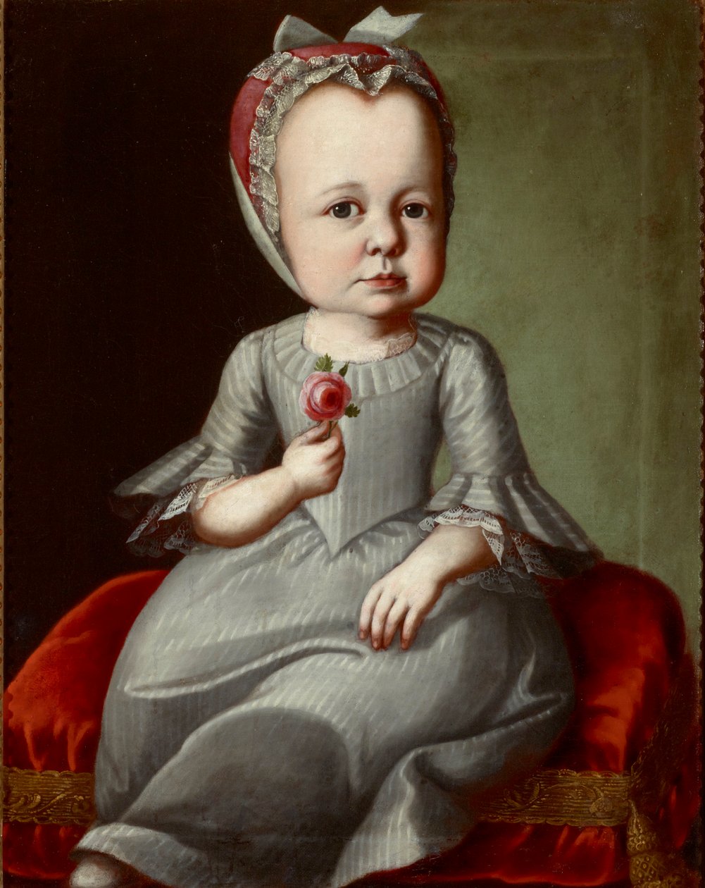 Portrait of Sophia Elizabeth von Brukenthal (1749-1753) by Unknown artist