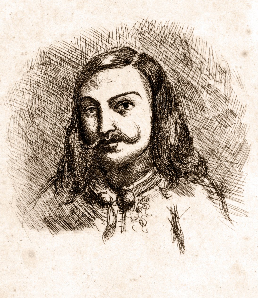 Portrait of Théophile Gautier by Unknown artist