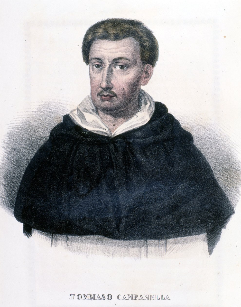 Portrait of Tommaso Campanella (1568-1639), Italian philosopher by Unknown artist