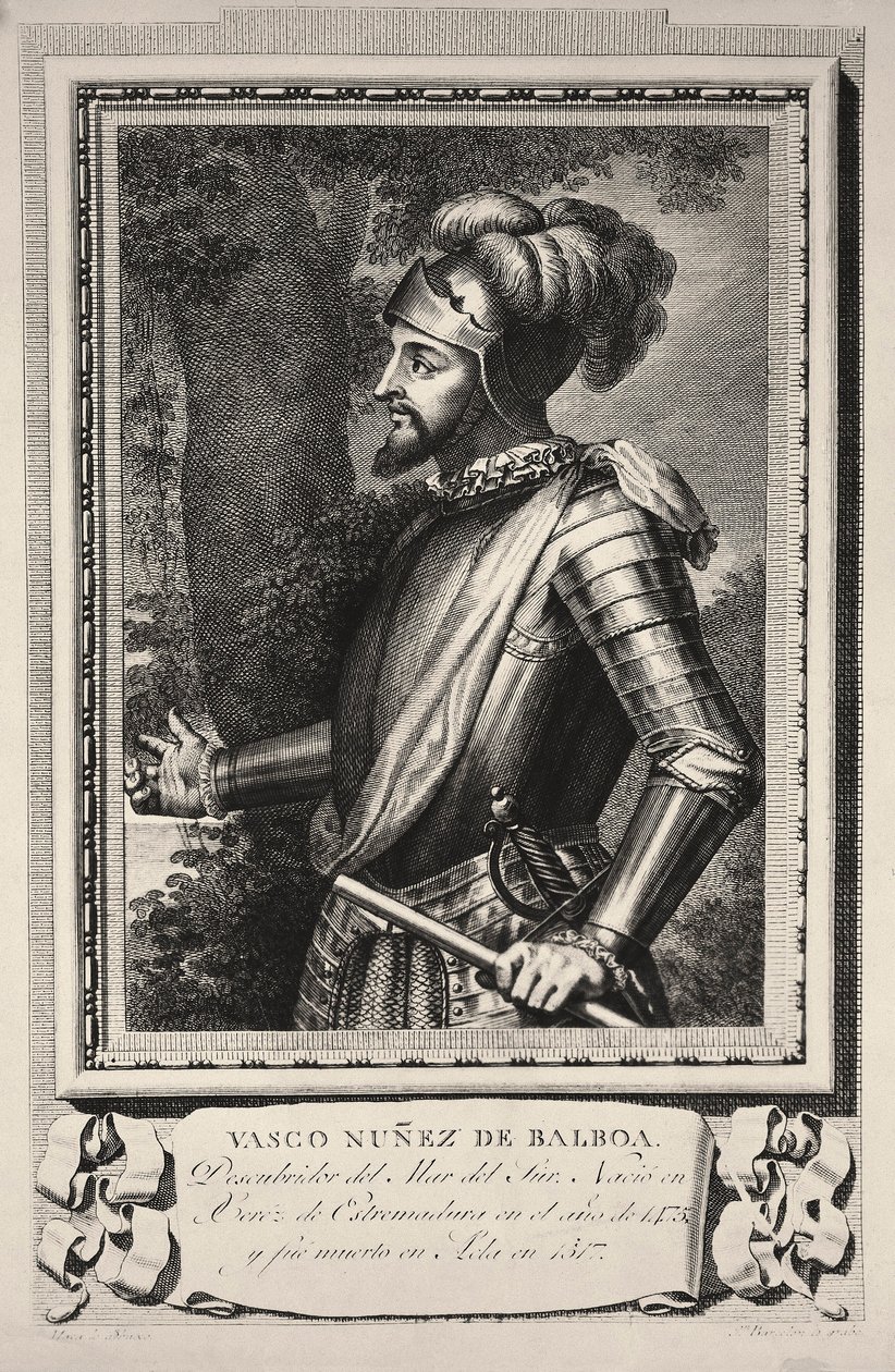 Portrait of Vasco Nunez de Balboa by Unknown artist