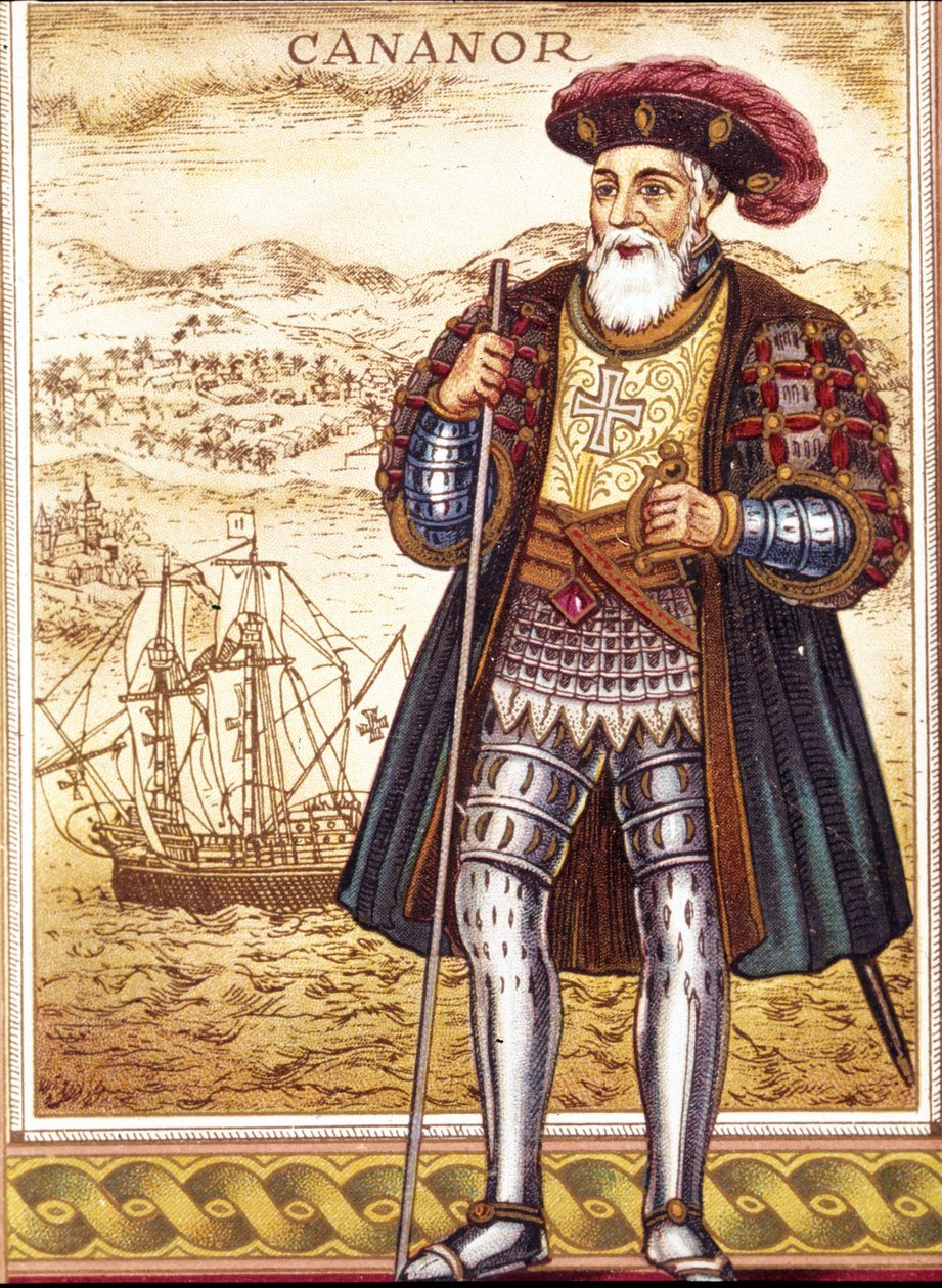 Portrait of Vasco de Gama by Unknown artist