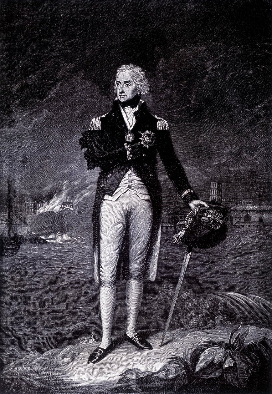 Portrait of Viscount Horatio Nelson (1758 - 1805), British Admiral by Unknown artist