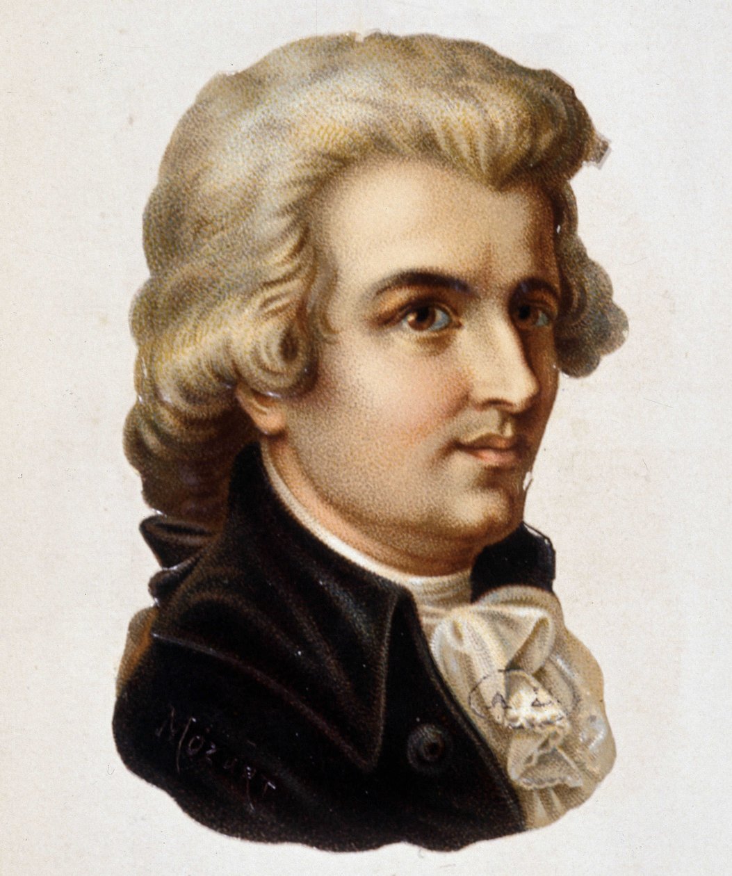 Portrait of Wolfgang Amadeus Mozart (1756-1791) by Unknown artist