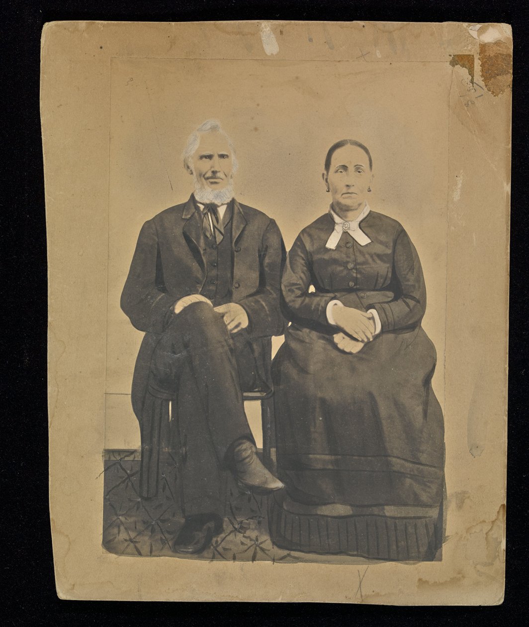 Portrait of a Seated Couple by Unknown artist