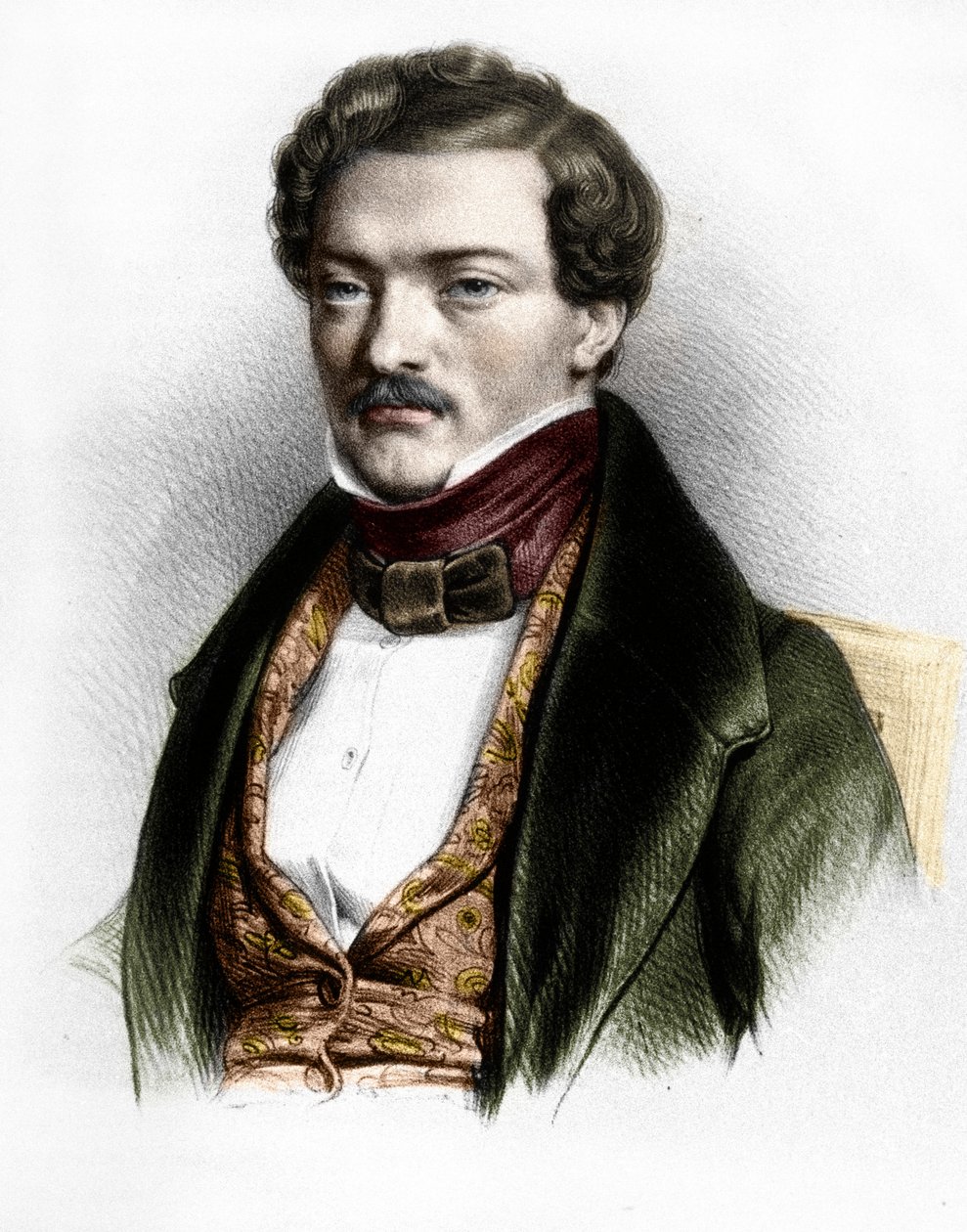 Portrait of the French Tenor Gilbert-Louis Duprez by Unknown artist