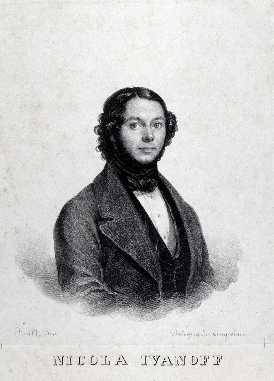 Portrait of the Russian singer Nicola Ivanoff by Unknown artist