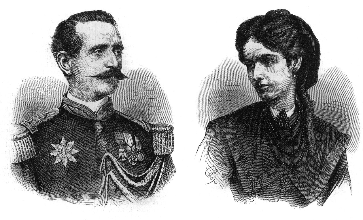 Portraits of Prince Felix Salm-Salm by Unknown artist