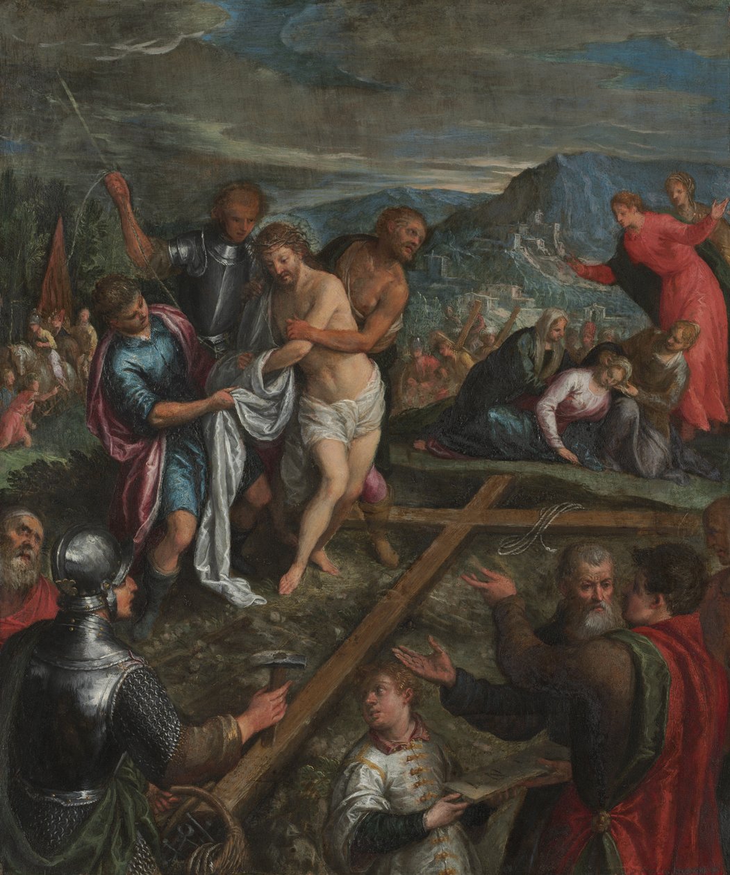 Preparation for the Crucifixion by Unknown artist