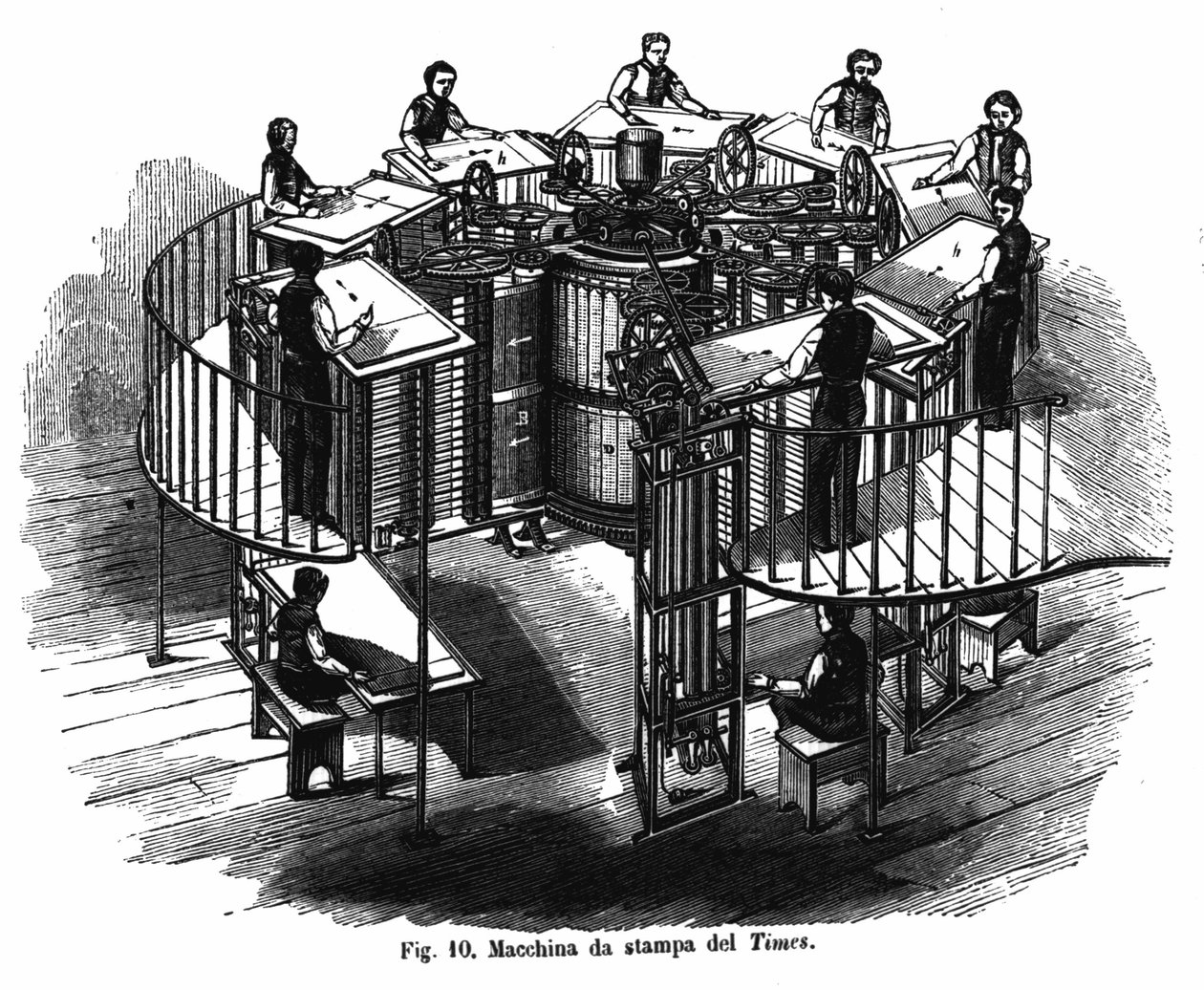 Printing Press of the Times by Unknown artist
