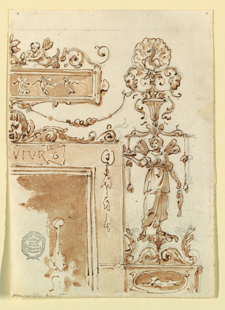 Project for a Chimneypiece by Unknown artist