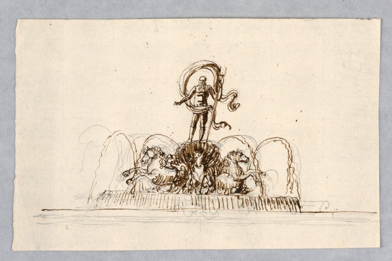 Project for a Fountain by Unknown artist