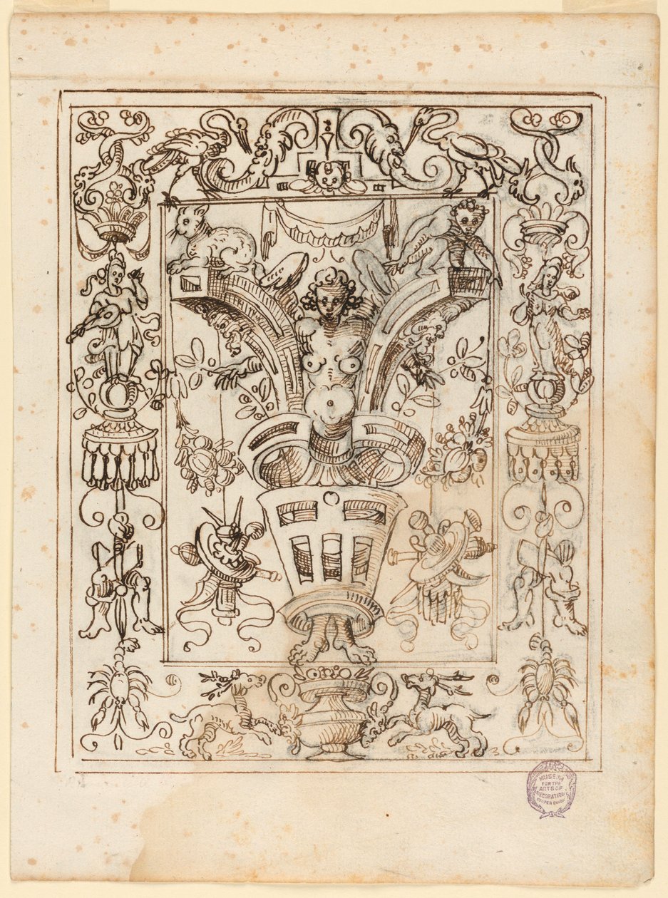 Project: The Decoration of a Panel by Unknown artist