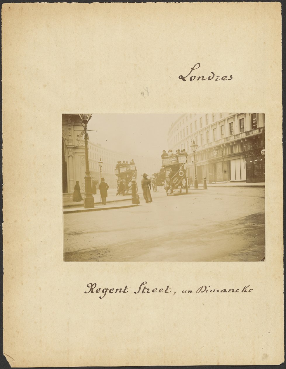Regent Street, London by Unknown artist