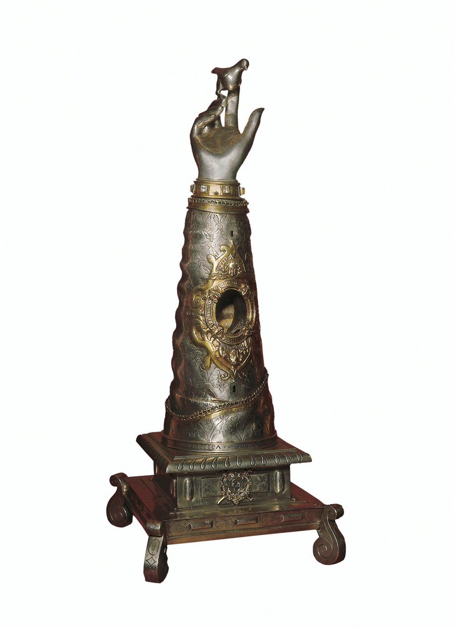 Reliquary of the Right Arm of Sister Sainte Scholastique, Founder of the Order of the Benedictines by Unknown artist