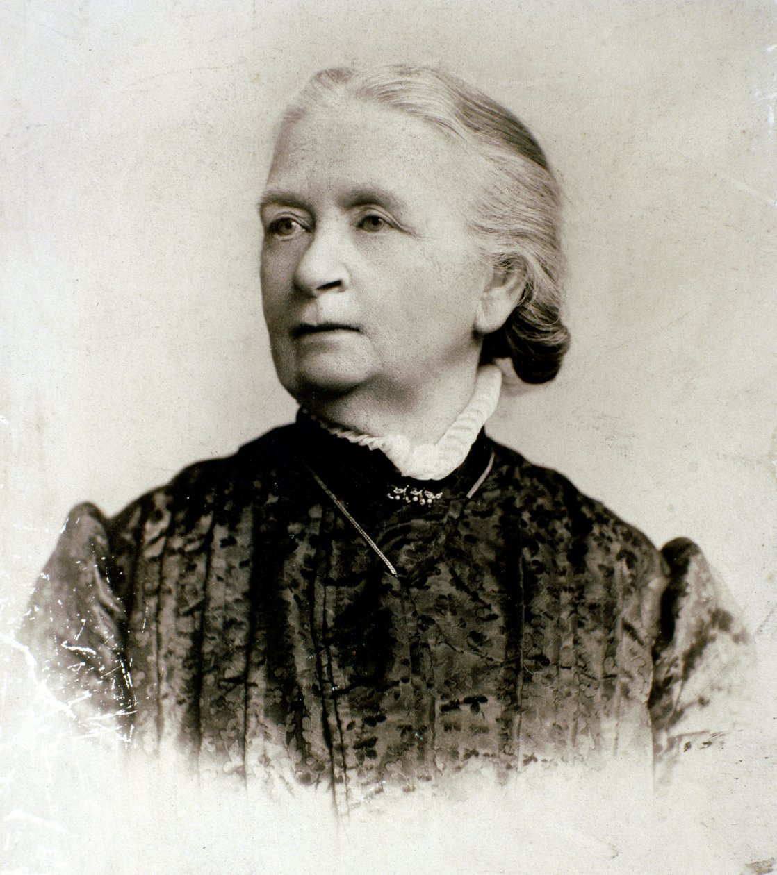 Portrait of the English writer Jessie White Mario, nurse during the campaigns of Giuseppe Garibaldi by Unknown artist