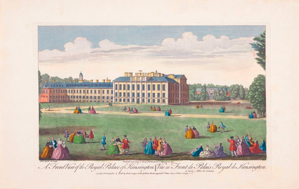 Royal Palace of Kensington in the 18th century by Unknown artist