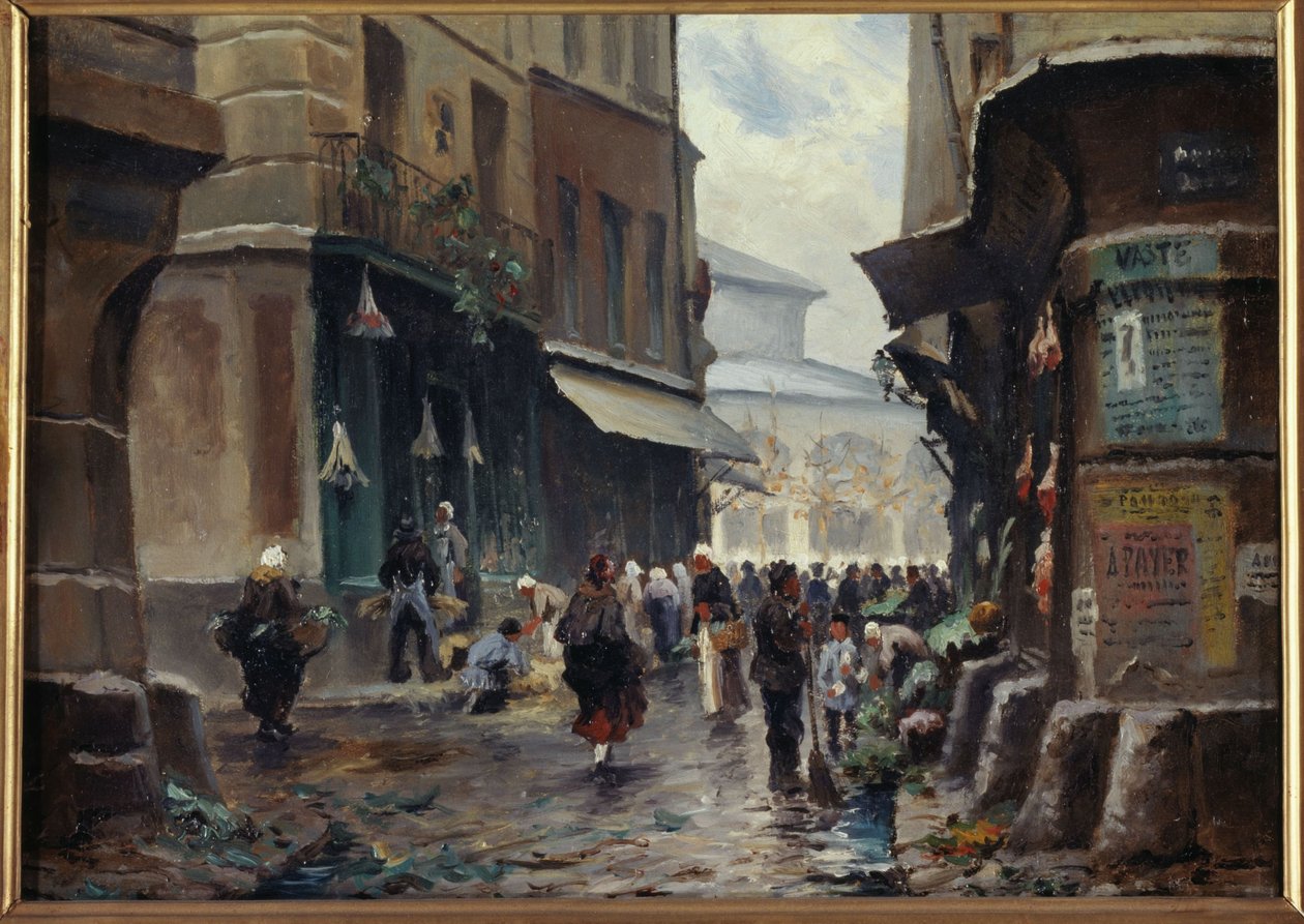 Rue Pirouette, circa 1880, Present-Day 1st Arrondissement, between 1875 and 1885 by Unknown artist